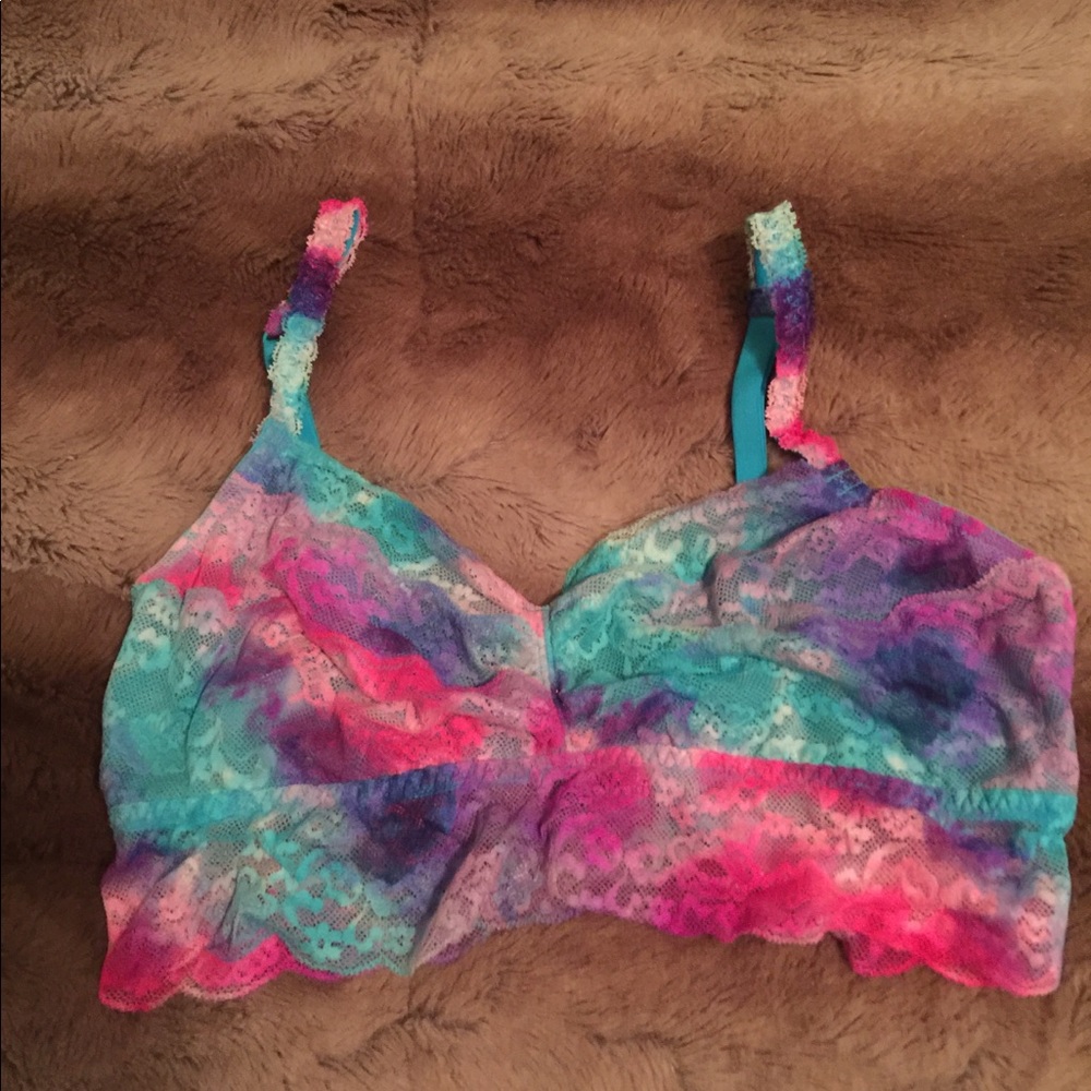 Pink bra